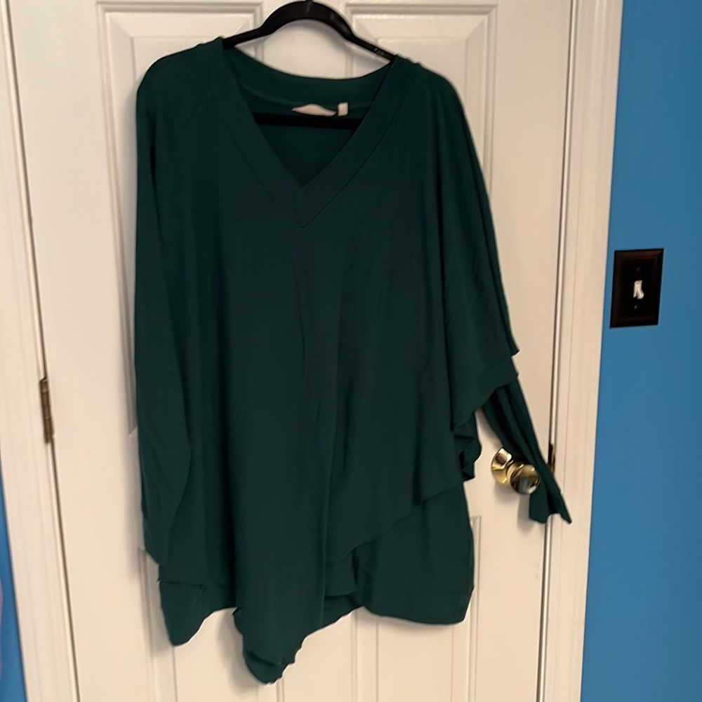 Soft surroundings asymmetrical sweater tunic